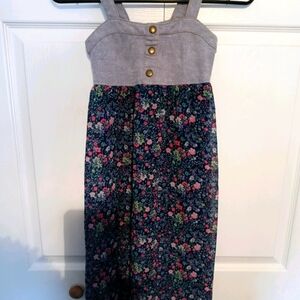 Youth girls size 6X long lightweight summer dress